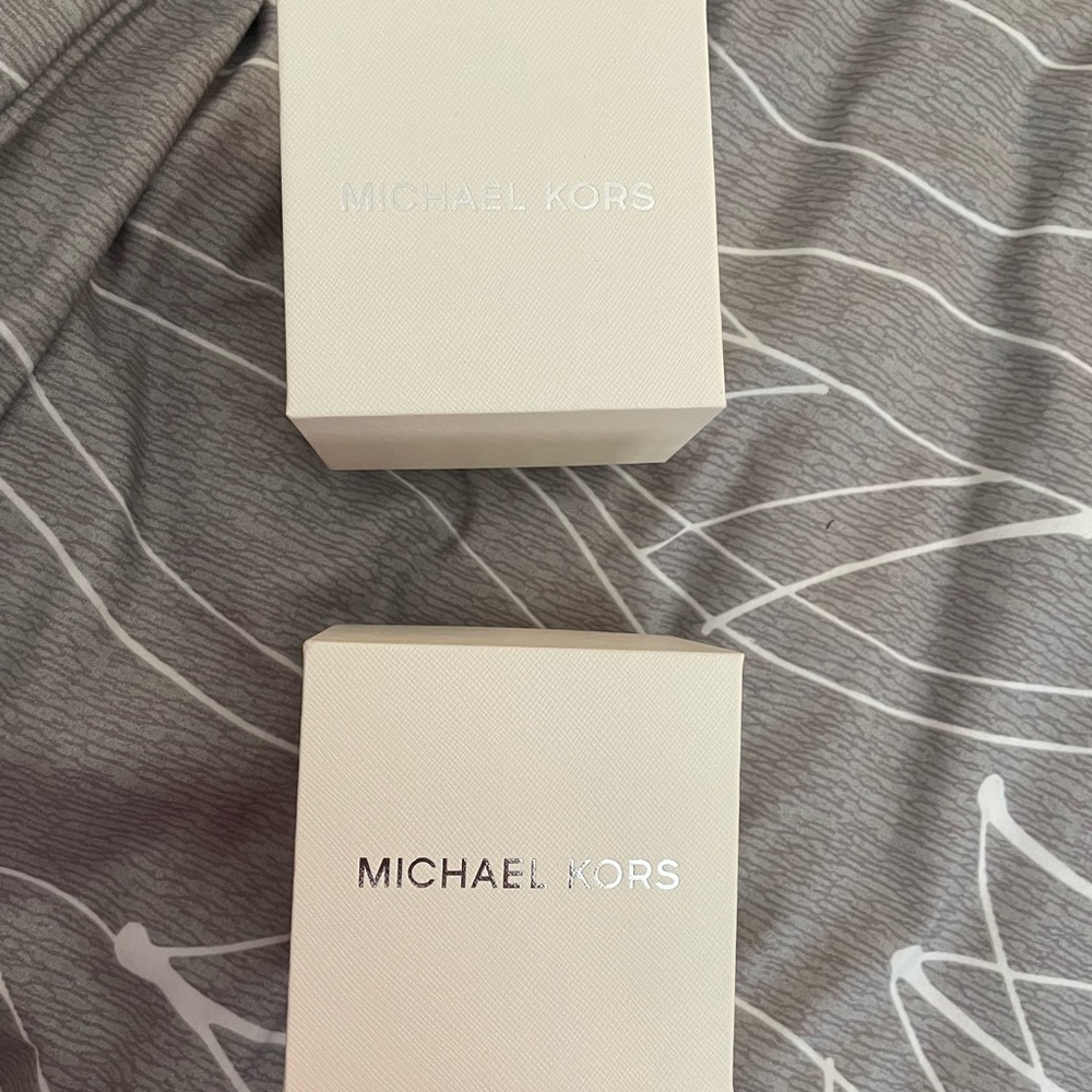 SOLD 2 empty watches boxes from MICHAEL KORS.
